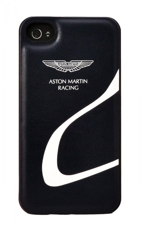 Крышка Aston Martin Racing для iPhone 4\4S синяя\белая