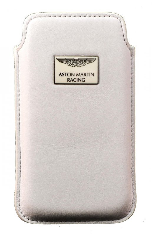 Чехол-кармашек Aston Martin Racing для iPhone 4 белый