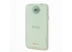 Чехол силиконовый для HTC ONE белый