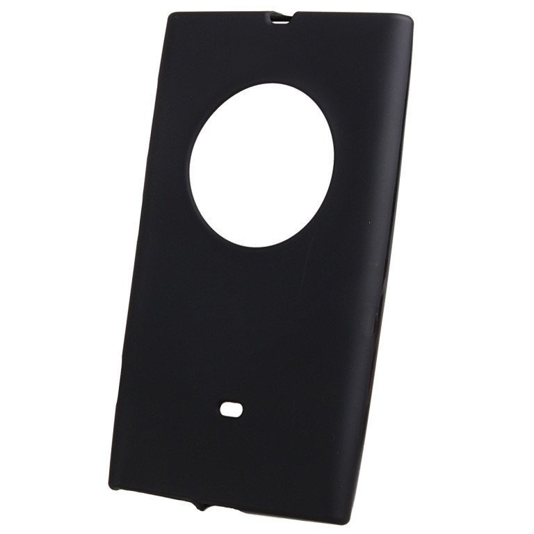 Чехол силиконовый матовый для Nokia Lumia 1020 черный