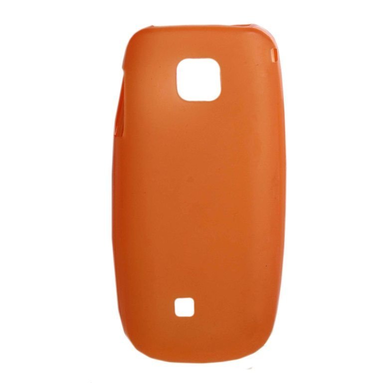 Чехол силиконовый матовый для Nokia 2700 оранжевый