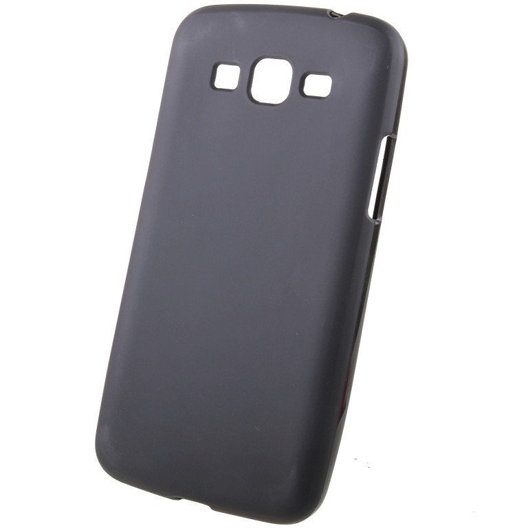Чехол силиконовый матовый для Samsung Galaxy Grand 2 черный