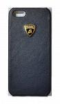 Крышка Lamborghini Diablo Leather для iPhone 5 синяя