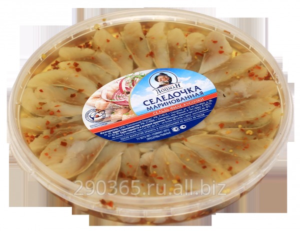 Сельдь филе-кусочки в сырной заливке