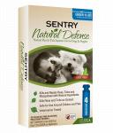SENTRY Natural Defense Капли 4 шт для кошек и котят от блох и клещей