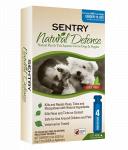 SENTRY Natural Defense Капли 4 шт для кошек и котят от блох и клещей