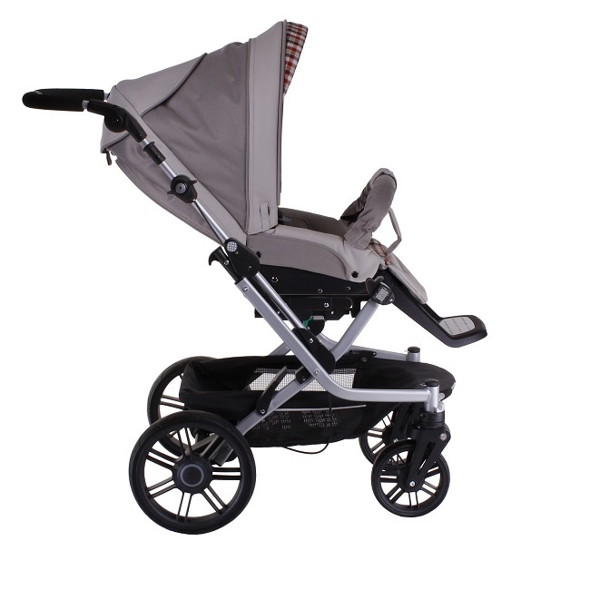 Прогулочная коляска Teutonia Mistral S V2 2014 Кожаный дизайн