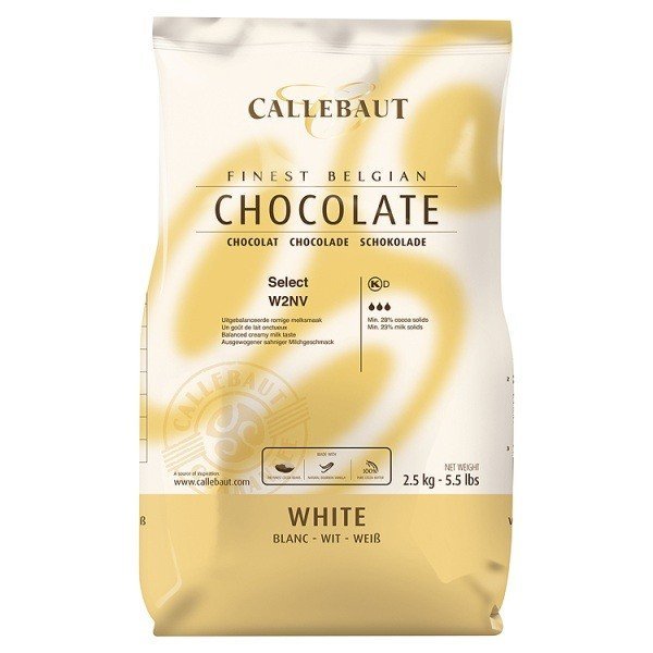 Купить Белый Шоколад Callebaut 2.5 Кг