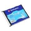 Диск  CD-R  Verbatim   700Mb DL slim (43347)