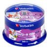 Диск DVD+R 8,5Gb DL Verbatim 8x Double Layer cake 50 Printable (43703)