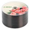 Диск DVD-R 4.7Gb,  Videx  16x  LS-Media «Цветы» Розы bulk 50