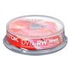 Диск mini DVD-RW TDK 30min cake 10