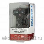 Джойстик PS3 . Вибро. Цвет Черный, Controller Wireless Dual Shock Black (China)