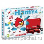 Игровая приставка Sega - Dendy &#34-Hamy 4&#34-  Angry Birds Red + 350 игр