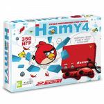Игровая приставка Sega - Dendy "Hamy 4"  Angry Birds Red + 350 игр