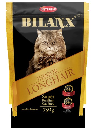 BILANX Indoor / Longhair супер премиум корм для кошек