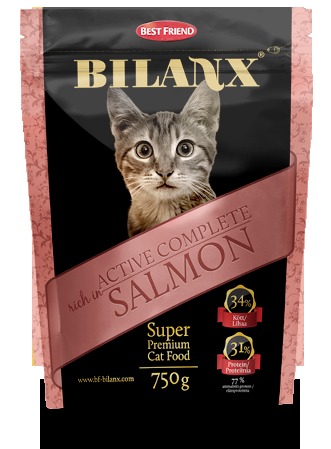 BILANX Active Complete rich in Salmon корм для кошек