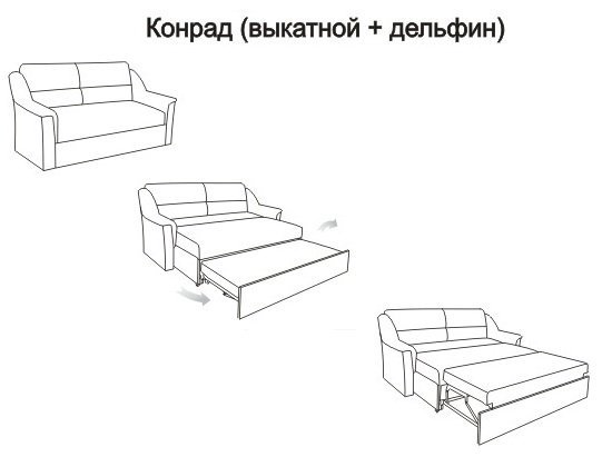 Диван Глория-Эконом 2