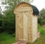 Туалет деревянный "Терем" 1,00х1,20м компл. "Lite"