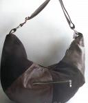 Стильная вместительная коричневая сумка М 244