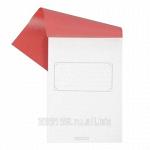 Блокнот А5, 135х205 мм, 80 л., Хатбер, полимерная обложка, Красный