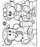 Материалы для детского творчества Teddy Bears/Медвежата 5
