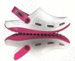Клоги Walkmaxx белые с розовым