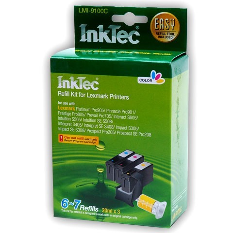 Заправочные наборы InkTec для Lexmark