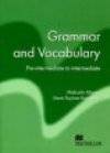 Пособие по подготовке к ЕГЭ  Grammar and Vocabulary: Pre-intermediate to Intermediate