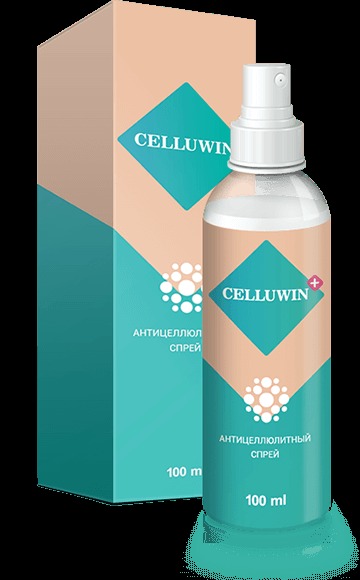Антицеллюлитный спрей Celluwin + -лучший спрей для избавления от целлюлита
