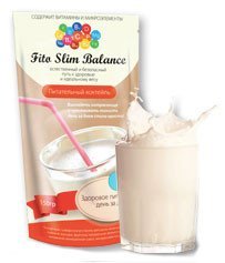 Протеиновый коктейль Fito Slim Balance для похудения без сахара 54468371