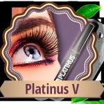 Гель для роста ресниц и бровей раствор "Platinus V"