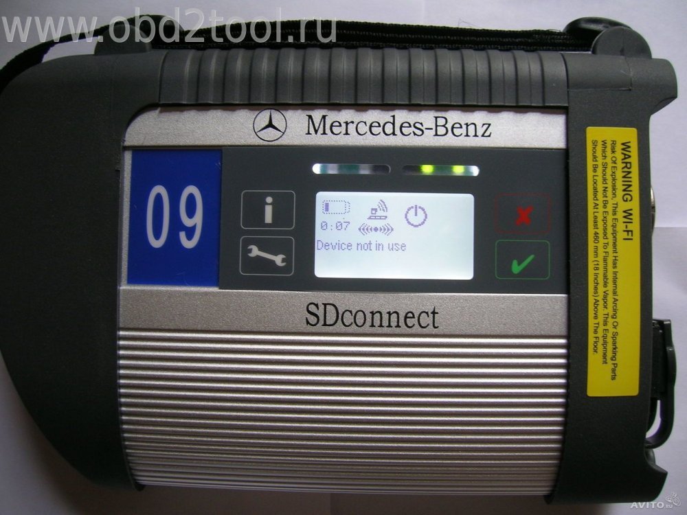 Дилерский сканер SD Mercedes Connect 4 с Wi-Fi Scanner
