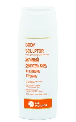 Крем для коррекции фигуры, активный сжигатель жира body sculptor All Inclusive