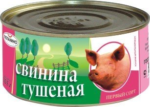 Свинина тушеная 1 сорт Эконом 325 гр