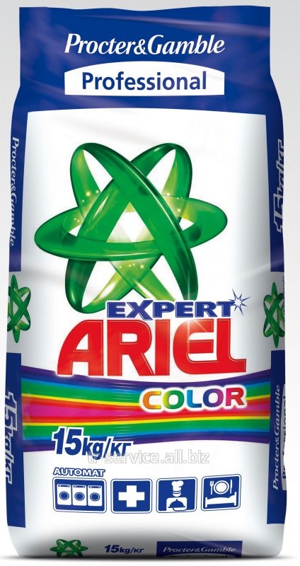 Ariel Color Expert Стиральный порошок для профессионалов  - 15 кг