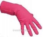 Резиновые перчатки многоцелевые, красные - 10 шт/уп, 5 уп/кор