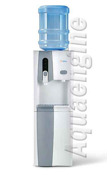 Напольный кулер для воды с холодильником «AEL» 150B white