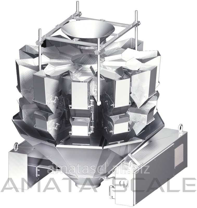 Комбинационный (мультиголовочный) дозатор для хрупких и деликатных продуктов АМАТА-210-R45