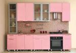 Кухня Розовая арт. ПМ018
