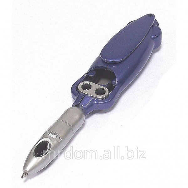 Ручка раскладушка синяя (815053)
