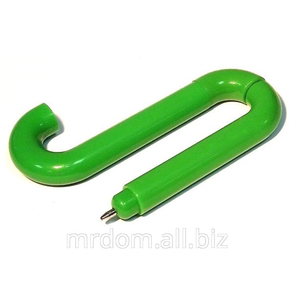 Ручка шариковая звено зелёная (815776)