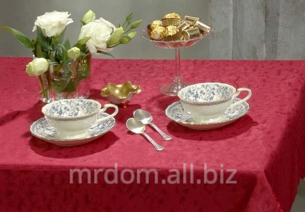 Скатерть 120x160см тефлоновая бордо (790825)