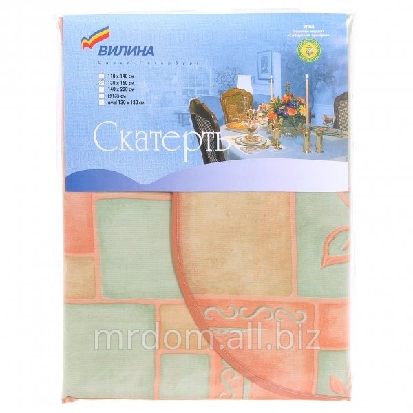 Скатерть х/б 130х160см (790429)
