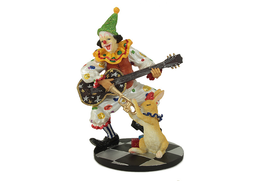 Статуэтка Клоун с гитарой (935661)