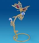 AR-1113/ 1 композиция "бабочка на ветке" с цв.кр. (юнион) (778795)