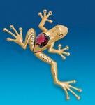 AR-1276/ 1r фигурка "лягушка тропическая" с цв.кр. (юнион) (778976)