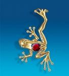 AR-1280/ 1r фигурка подвесная "лягушка тропическая" с цв.кр. (юнион) (778987)