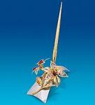 AR-1320/ 1 письменный прибор "лилия" с цв.кр. (юнион) (868004)