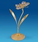 AR-2638 фигурка "бабочка на цветке" 20 см.(юнион) (778335)